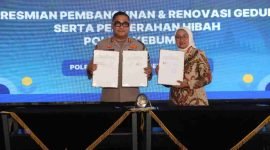 Polres Kebumen meresmikan sejumlah gedung dan fasilitas baru sebagai bagian dari upaya memperkuat pelayanan publik yang ramah dan modern.