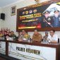 Konferensi pers akhir tahun yang digelar di Mapolres Kebumen, Senin (29/12/2025),