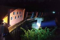 Sungai Gentan, Kecamatan Bonorowo, Kabupaten Kebumen yang menjadi lokasi pelajar tewas tenggelam.