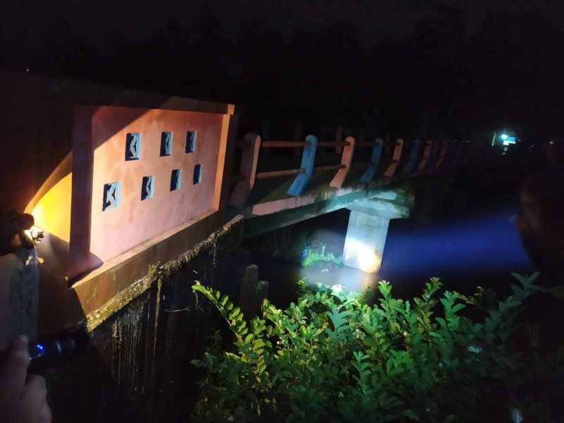 Sungai Gentan, Kecamatan Bonorowo, Kabupaten Kebumen yang menjadi lokasi pelajar tewas tenggelam.