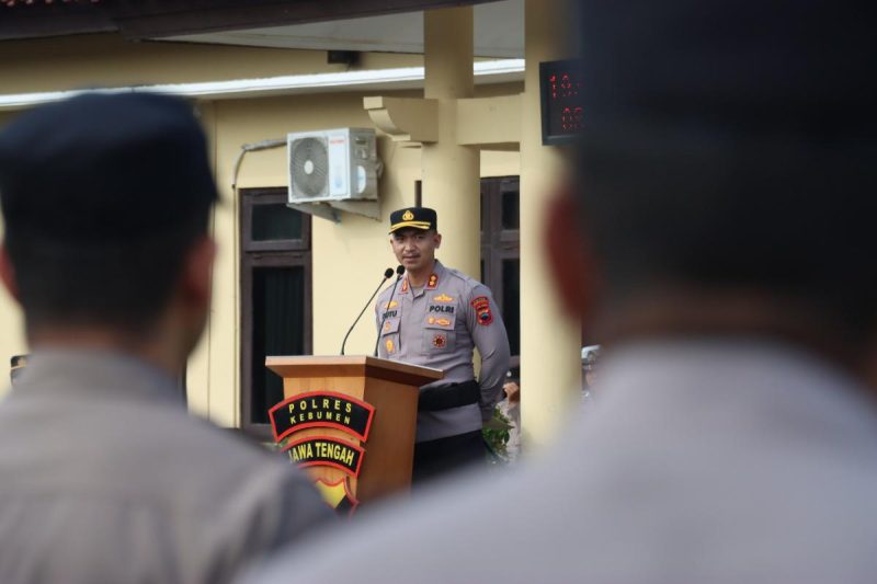 Kapolres Kebumen AKBP I Putu Bagus Krisna Purnama.