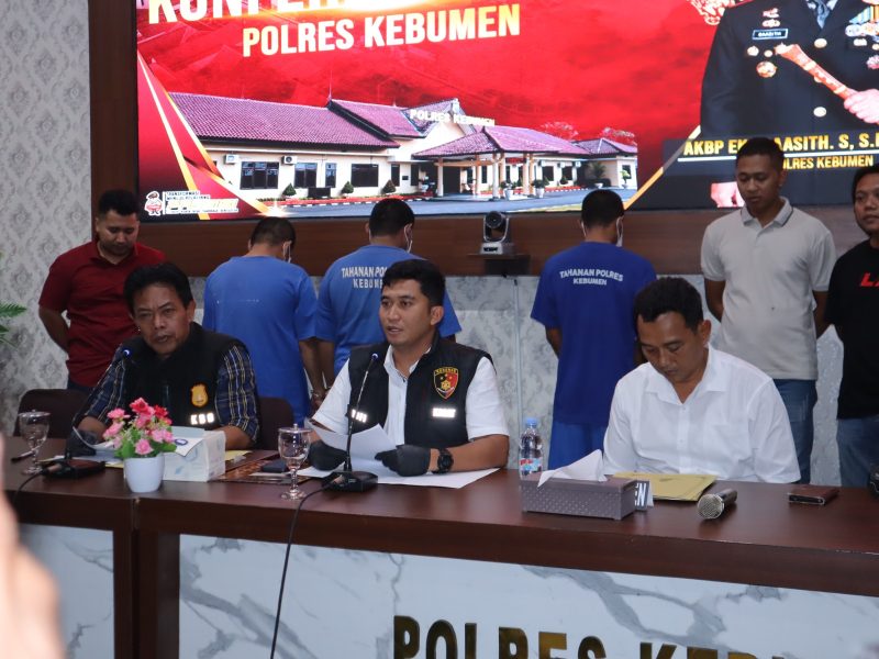 Polres Kebumen ungkap tiga kasus kriminal selama Desember 2025, mulai dari pencurian kendaraan hingga sapi.