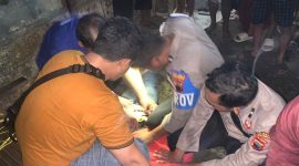 Seorang pria yang diduga mengalami gangguan kejiwaan diamankan polisi setelah kedapatan membawa senjata tajam sambil berjalan keliling kampung di Desa Sidomulyo, Kecamatan Adimulyo, Kabupaten Kebumen,