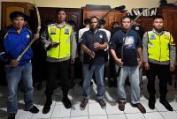 Polres Kebuken berhasil mengamankan remaja yang bawa sajam.