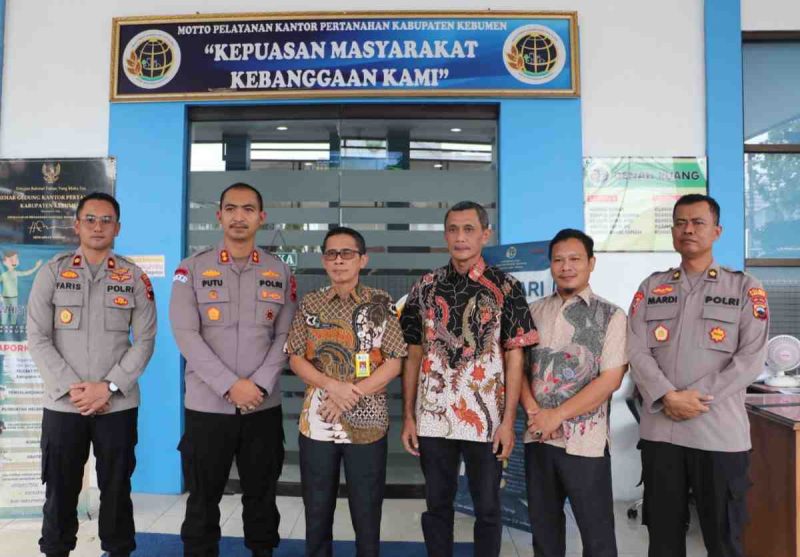 Kantor Agraria dan Tata Ruang/Badan Pertanahan Nasional (ATR/BPN) Kabupaten Kebumen memberikan klarifikasi terkait proses pendaftaran sertifikat Lahan Sat Lantas Polres Kebumen.