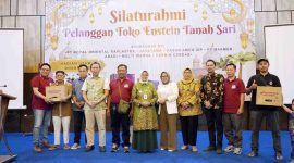 Bupati Kebumen Lilis Nuryani hadir langsung pada acara silaturahmi Einstein grup.