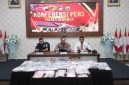 Kapolres Kebumen AKBP I Putu Bagus Krisna Purnama memimpin langsung pengungkapan kasus besar ini.