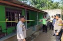 Polisi melakukan olah TKP kasus penganiayaan di Buayan Kebumen.
