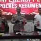 Polres Kebumen menggelar pers rilis kasus curanmor.