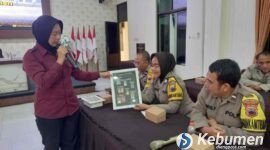 Acara pelatihan teknis bersama jajaran Bhabinkamtibmas Polres Kebumen pada Selasa lalu.