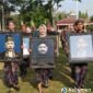 Foto bupati dari masa ke masa di bawa saat peringatan Hari Jadi Kebumen.