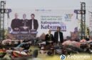 Bupati Kebumen Lilis Nuryani tampil memimpin langsung jalannya upacara sakral tersebut.